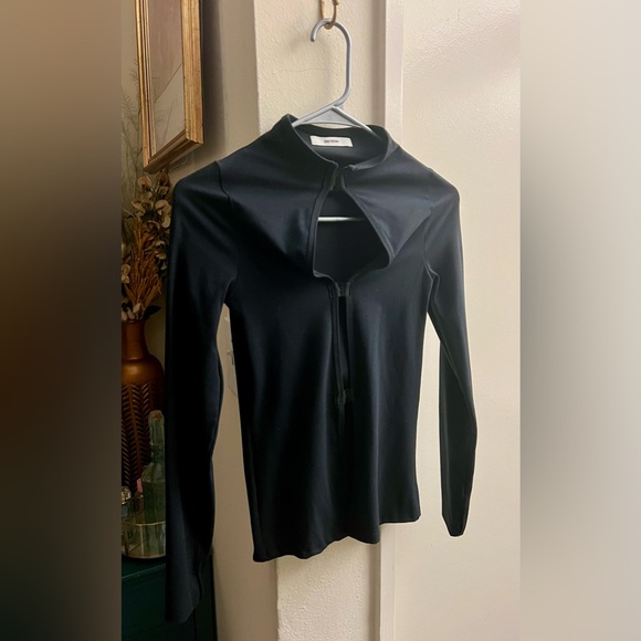 Joah Brown Black Cut-Out Long Sleeve - EUC - Picture 8 of 15